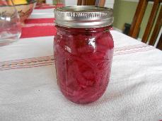 Red Onions Pickled